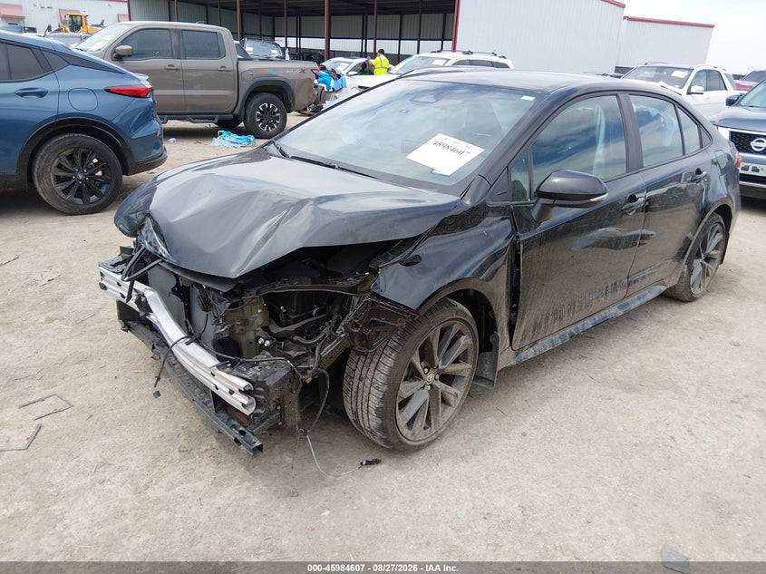 2025 Toyota Corolla, Front End, IAAI, VIN 5YFS4MCE3SP233620 — photo 2