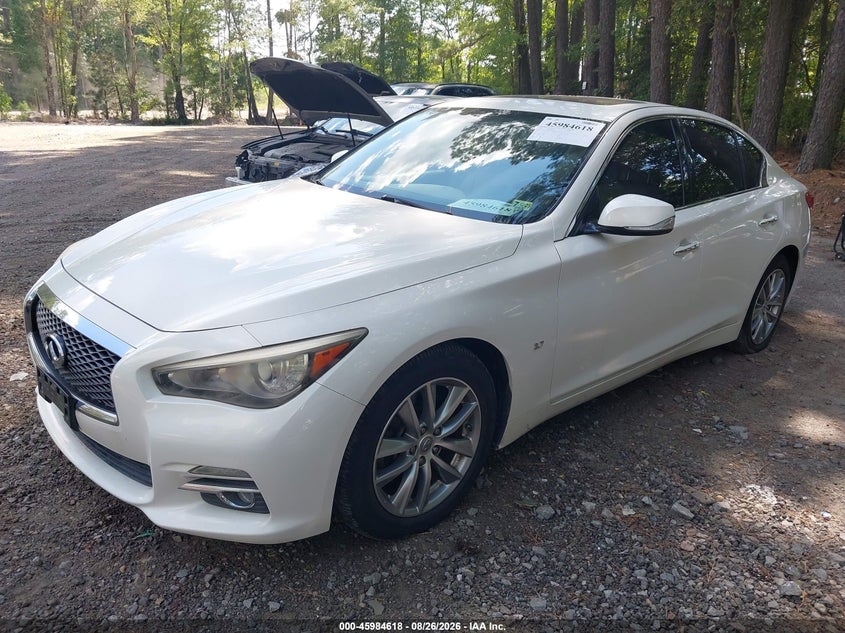 2014 Infiniti Q50, Звичайний знос, IAAI, VIN JN1BV7AP2EM683868 — фото 2