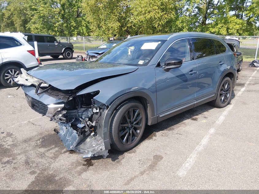 2023 Mazda CX-9, Front End, IAAI, VIN JM3TCBDY8P0655525 — photo 2