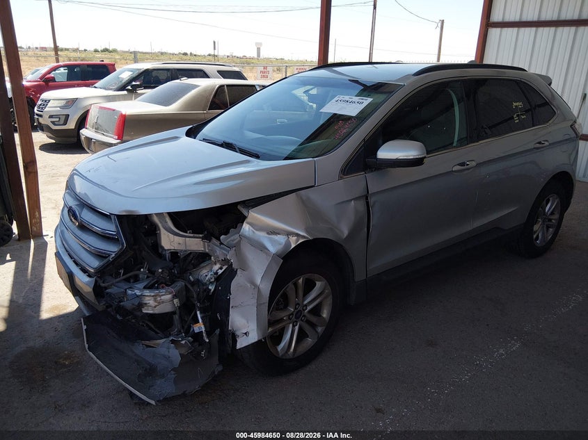 2018 Ford Edge, Left Front, IAAI, VIN 2FMPK3J81JBB95357 — photo 2