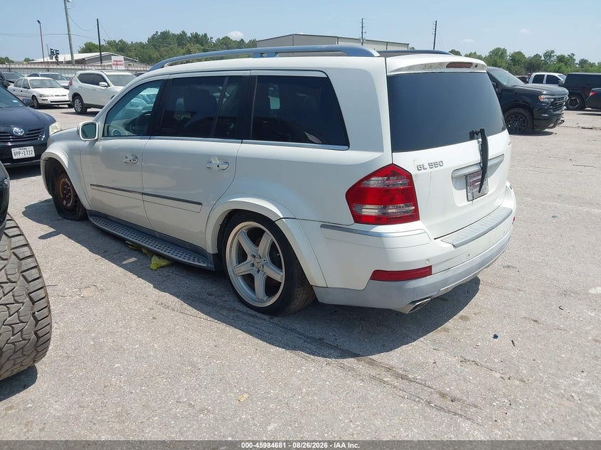 2008 MERCEDES-BENZ GL 550 auction photo 3