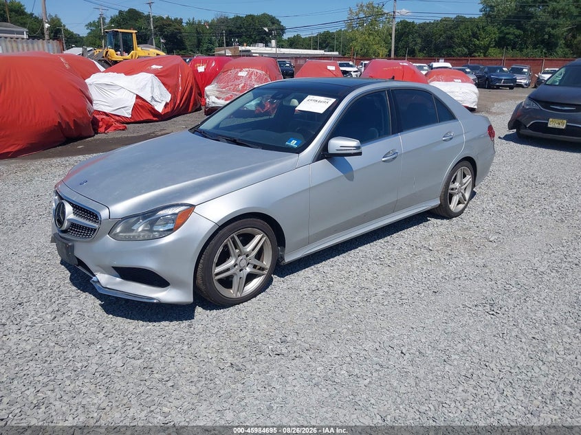 2014 Mercedes-Benz E-klasse, Обычный износ, IAAI, VIN WDDHF8JB7EB026595 — фото 2
