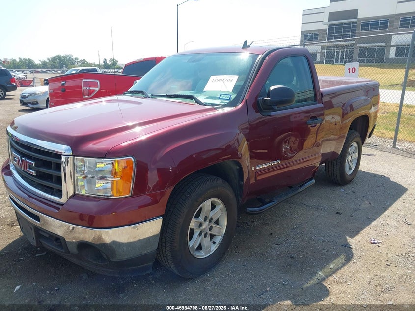 2009 GMC Sierra, Оба бока, IAAI, VIN 1GTEC24079Z200126 — фото 2