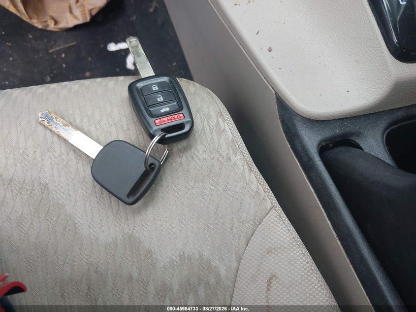 2014 HONDA CIVIC SEDAN 1.8L I-4 VVT, 143HP