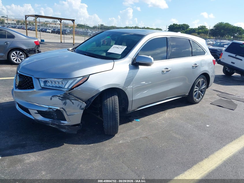 ACURA MDX 2019 VIN 5J8YD3H54KL003513