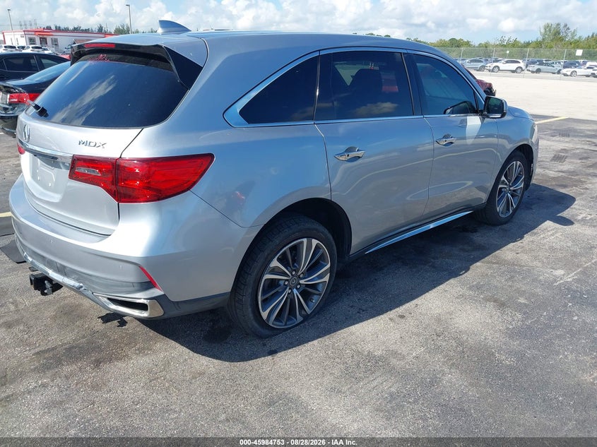 ACURA MDX 2019 VIN 5J8YD3H54KL003513