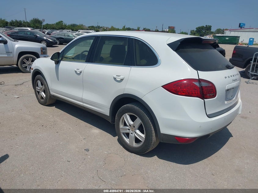 2012 PORSCHE CAYENNE auction photo 3