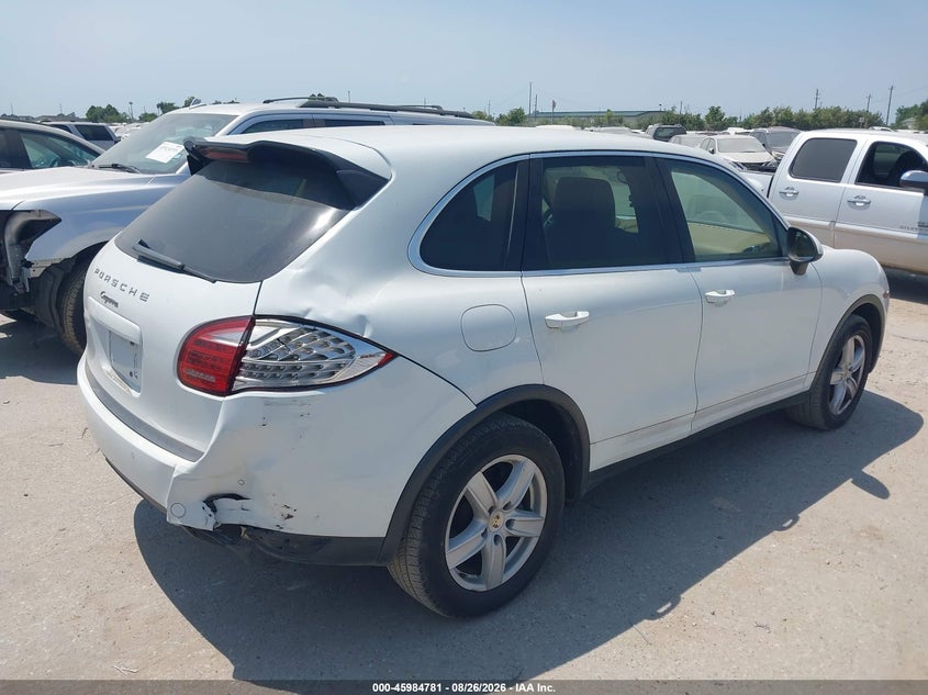 2012 PORSCHE CAYENNE auction photo 4