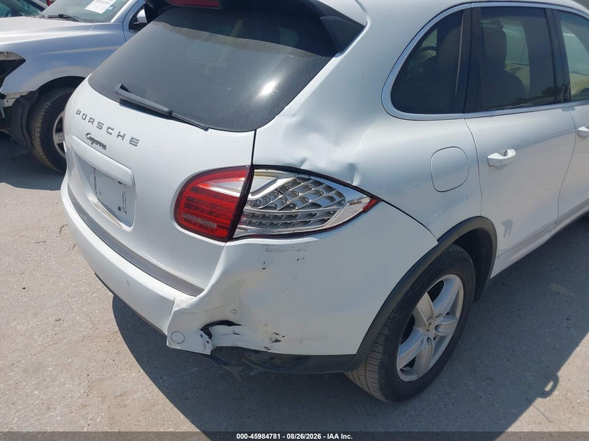 2012 PORSCHE CAYENNE auction photo 6