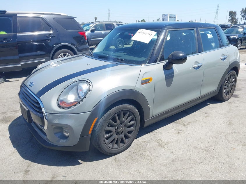 MINI HARDTOP 2016 VIN WMWXU1C50G2D12950