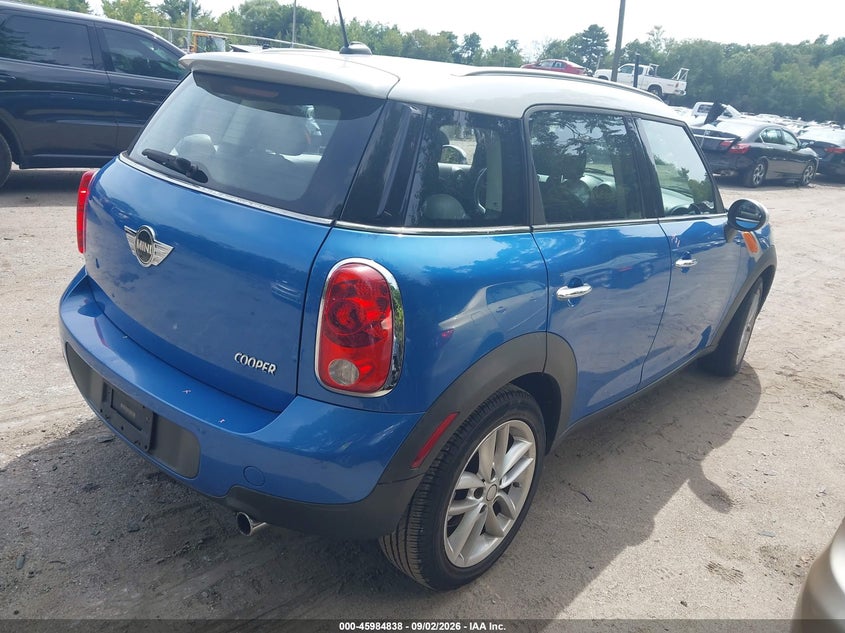 Vin: wmwzb3c57bwh94697, lot: 46484111, mini cooper countryman 20114