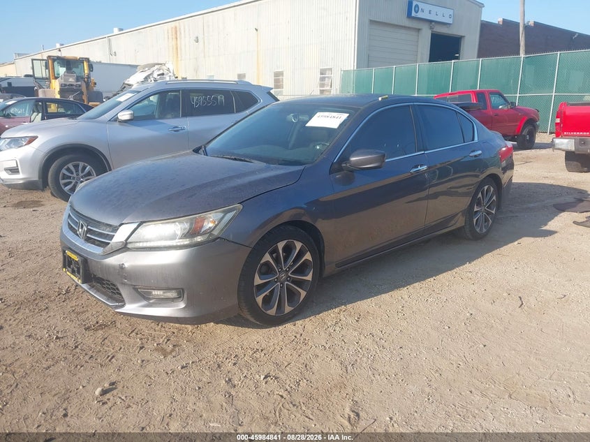 2014 Honda Accord, Front End, IAAI, VIN 1HGCR2F54EA024869 — photo 2