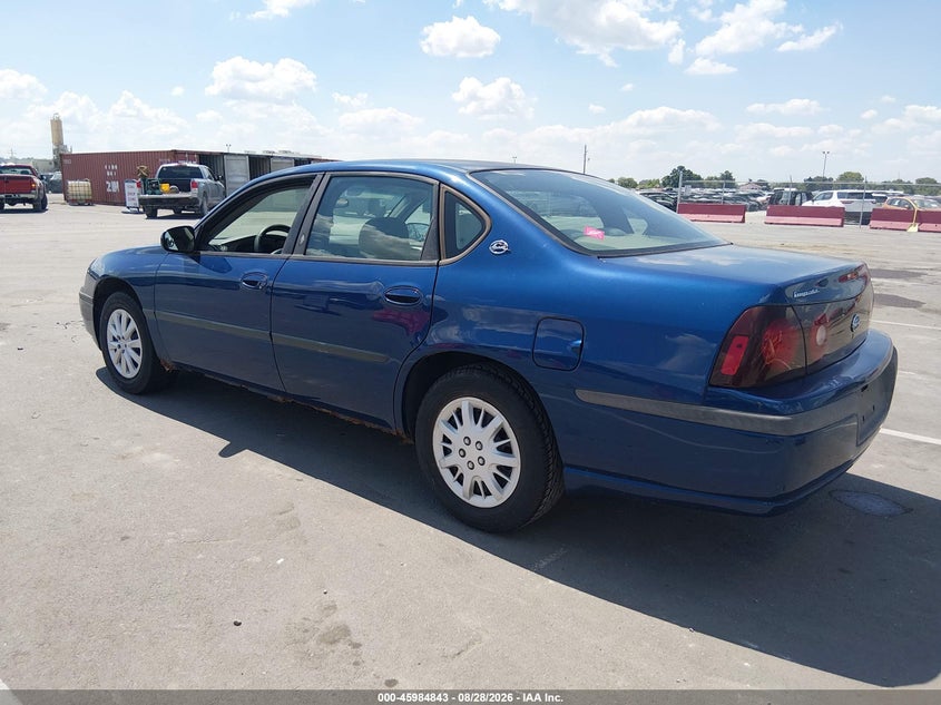 2003 Chevrolet Impala, Обычный износ, IAAI, VIN 2G1WF52E839417061 — фото 2