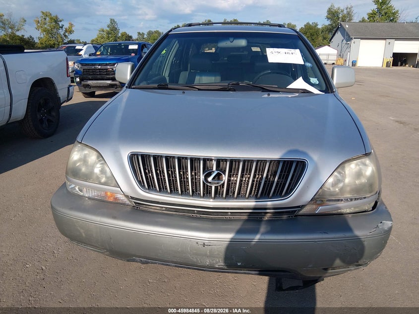 LEXUS RX 300 2000 VIN JT6HF10U6Y0158565