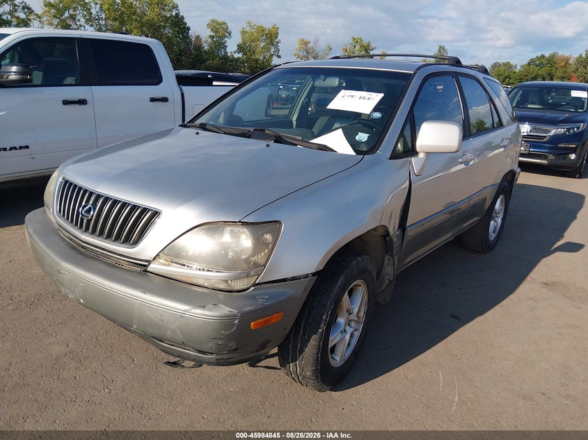 2000 Lexus RX, Левый бок, IAAI, VIN JT6HF10U6Y0158565 — фото 2