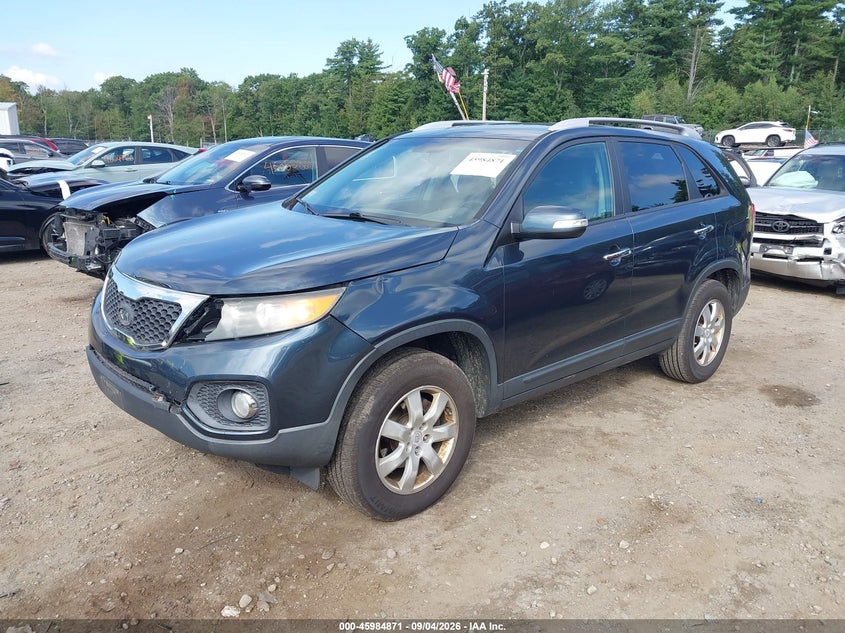 Vin: 5xykt4a19bg143427, lot: 46484144, kia sorento lx 20112