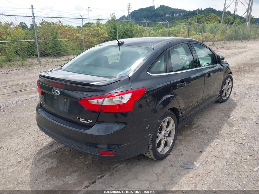 Vin: 1fadp3j26dl121978, lot: 46484147, ford focus titanium 20134