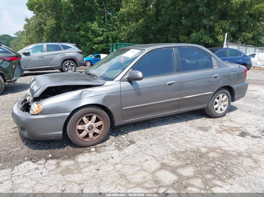 KIA SPECTRA 2003 VIN KNAFB121835296681