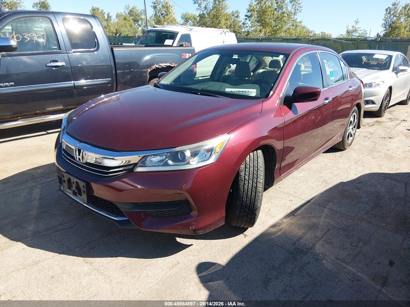 Vin: 1hgcr2f38ha273405, lot: 46484170, honda accord lx 20172