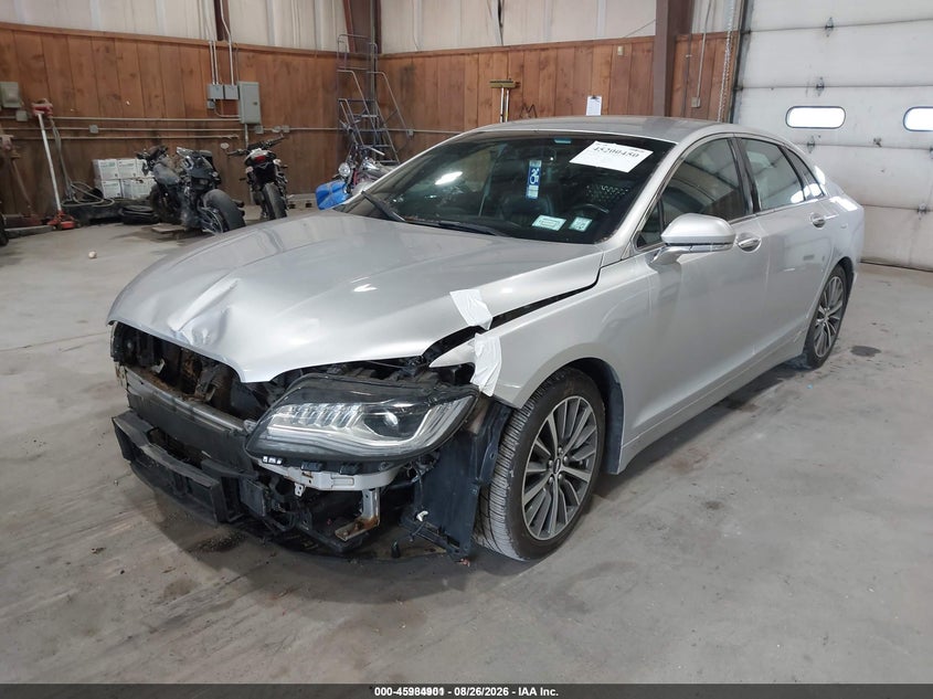 2019 Lincoln MKZ, Front End, IAAI, VIN 3LN6L5B96KR611532 — photo 2