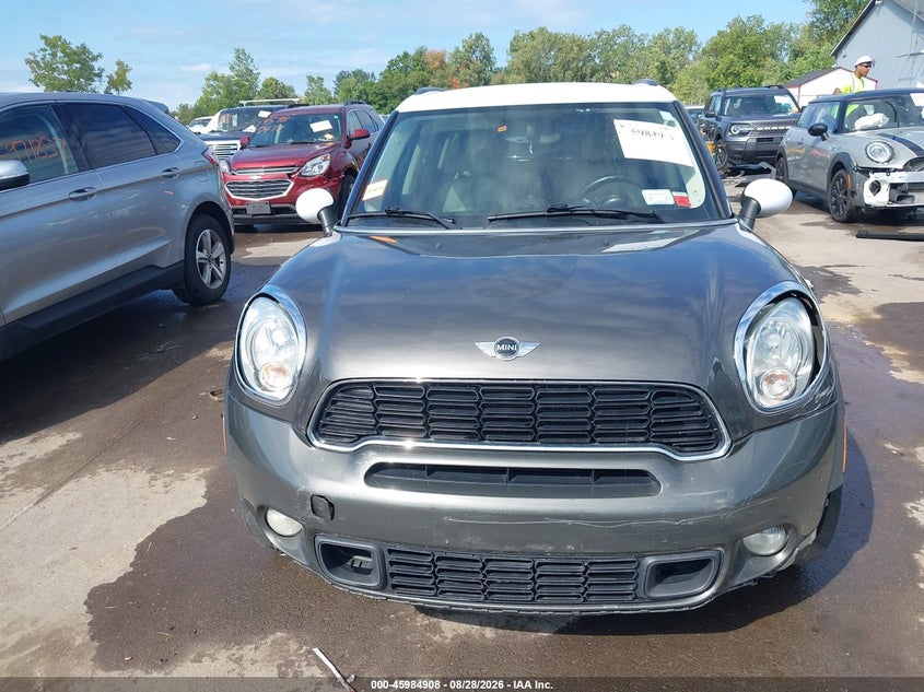 MINI COOPER S COUNTRYMAN 2012 VIN WMWZC5C53CWL62986