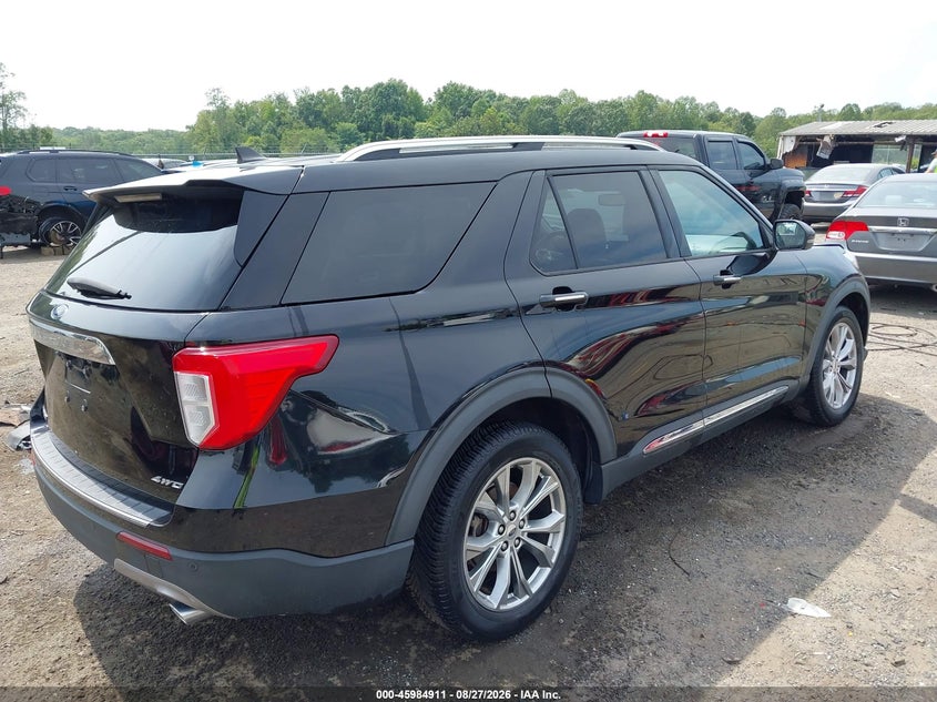 Vin: 1fmsk8fh7mgb36990, lot: 46484184, ford explorer limited 20214