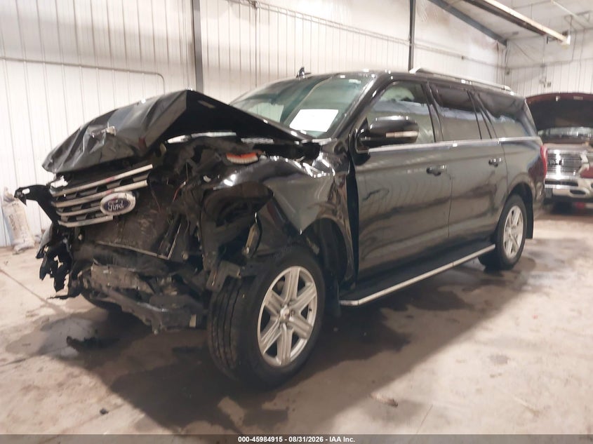 2018 Ford Expedition, Удар спереду, IAAI, VIN 1FMJK1JT5JEA44802 — фото 2