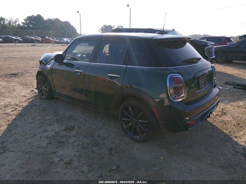 Vin: wmwxu3c54j2f51369, lot: 46484192, mini hardtop cooper s 20183