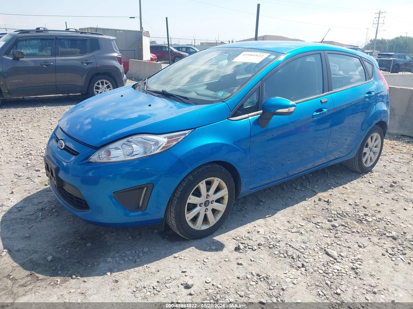 2013 FORD FIESTA HATCHBACK 1.6L I-4 DOHC, VVT, REGULAR , 120HP