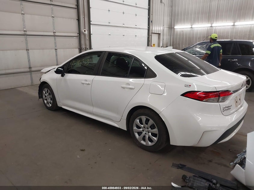 Vin: 5yfepraexlp121239, lot: 46484206, toyota corolla le 20203