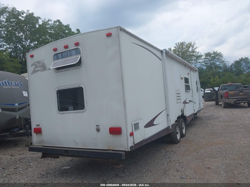 2007 KEYSTONE RV ZEPPELIN Z11 LTD 303 TRAVEL TRAILER auction photo 4