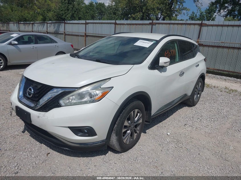 NISSAN MURANO 2017 VIN 5N1AZ2MH0HN124382