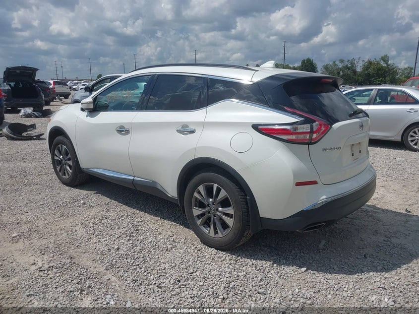 NISSAN MURANO 2017 VIN 5N1AZ2MH0HN124382