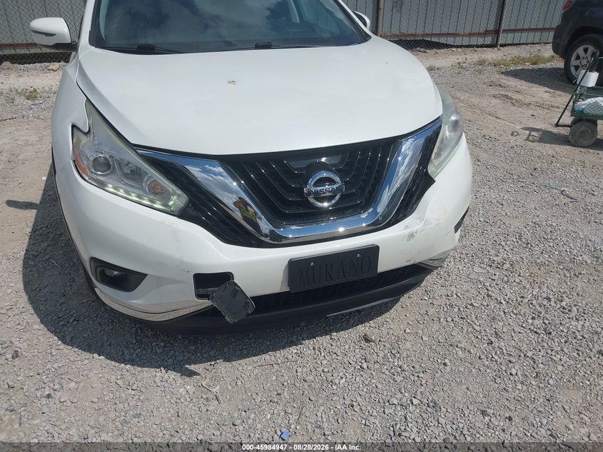 NISSAN MURANO 2017 VIN 5N1AZ2MH0HN124382