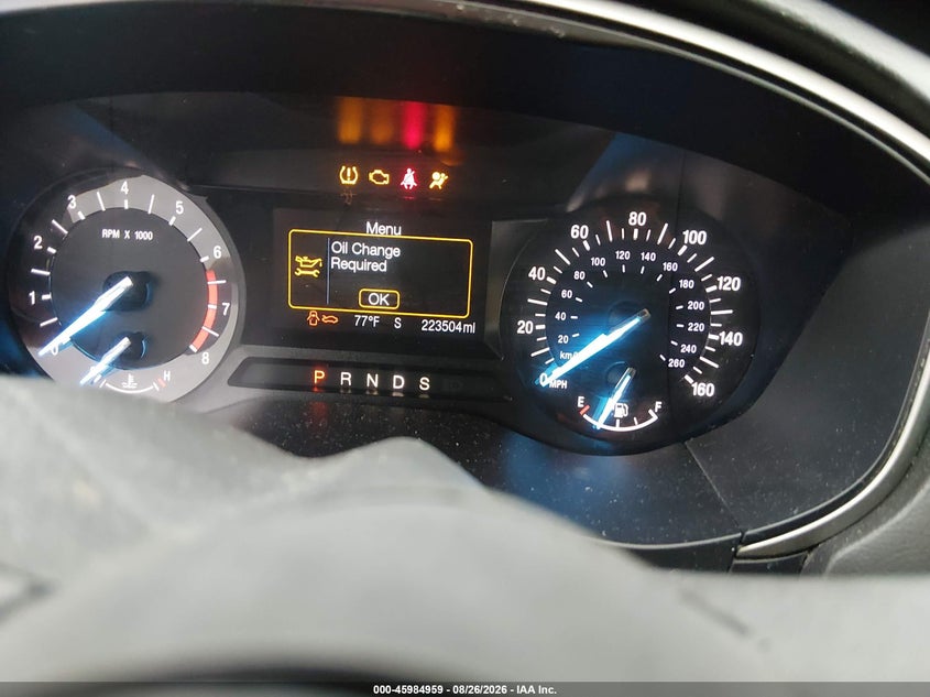 2014 FORD FUSION auction photo 7