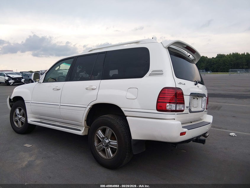 LEXUS LX 470 2007 VIN JTJHT00W774026383
