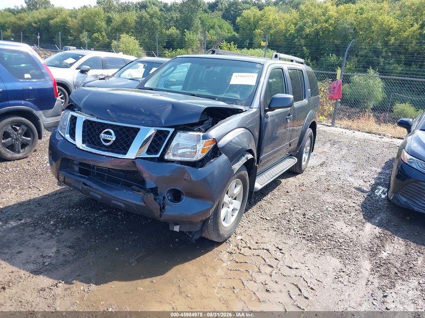2011 Nissan Pathfinder, Front End, IAAI, VIN 5N1AR1NN3BC631228 — photo 2