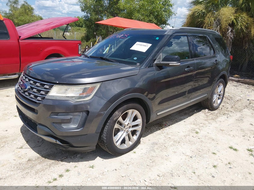 2017 Ford Explorer, Обычный износ, IAAI, VIN 1FM5K7D86HGA92206 — фото 2