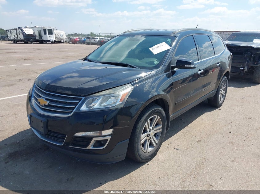 2016 Chevrolet Traverse, Правый бок, IAAI, VIN 1GNKVHKD5GJ105489 — фото 2