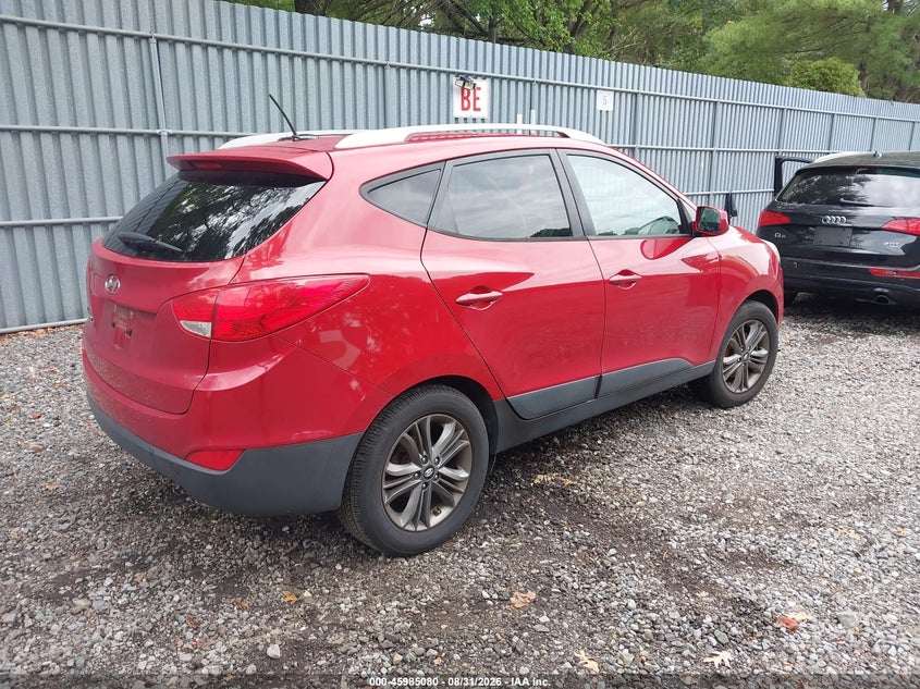 HYUNDAI TUCSON 2014 VIN KM8JU3AG5EU898841