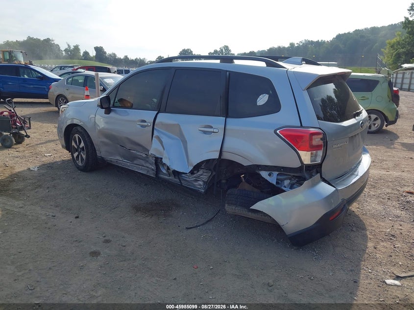 2017 SUBARU FORESTER auction photo 3