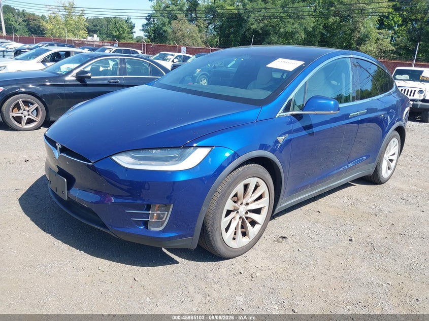 Vin: 5yjxcae29kf195607, lot: 46484376, tesla model x 100d/75d/long range 20192