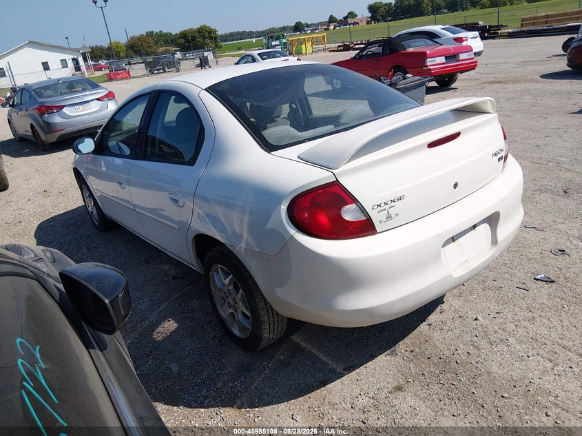 2002 DODGE NEON auction photo 3