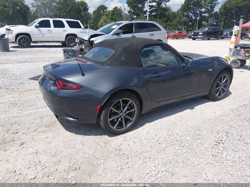 Vin: jm1ndad71g0106877, lot: 46484393, mazda mx-5 miata grand touring 20164