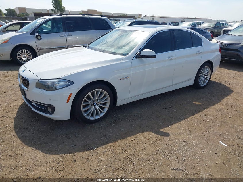 2014 BMW 5er, Обычный износ, IAAI, VIN WBA5A5C58ED501870 — фото 2