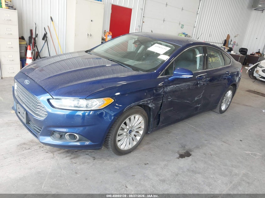2013 Ford Fusion, Left Side, IAAI, VIN 3FA6P0LU8DR273476 — photo 2