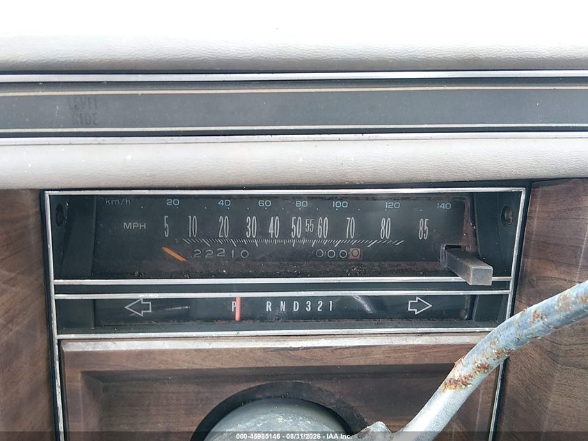 1986 CADILLAC FLEETWOOD auction photo 7