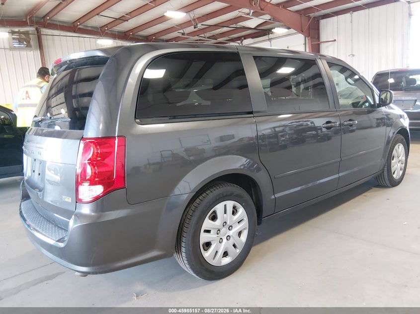 Vin: 2c4rdgbg7hr772964, lot: 46484430, dodge grand caravan se 20174