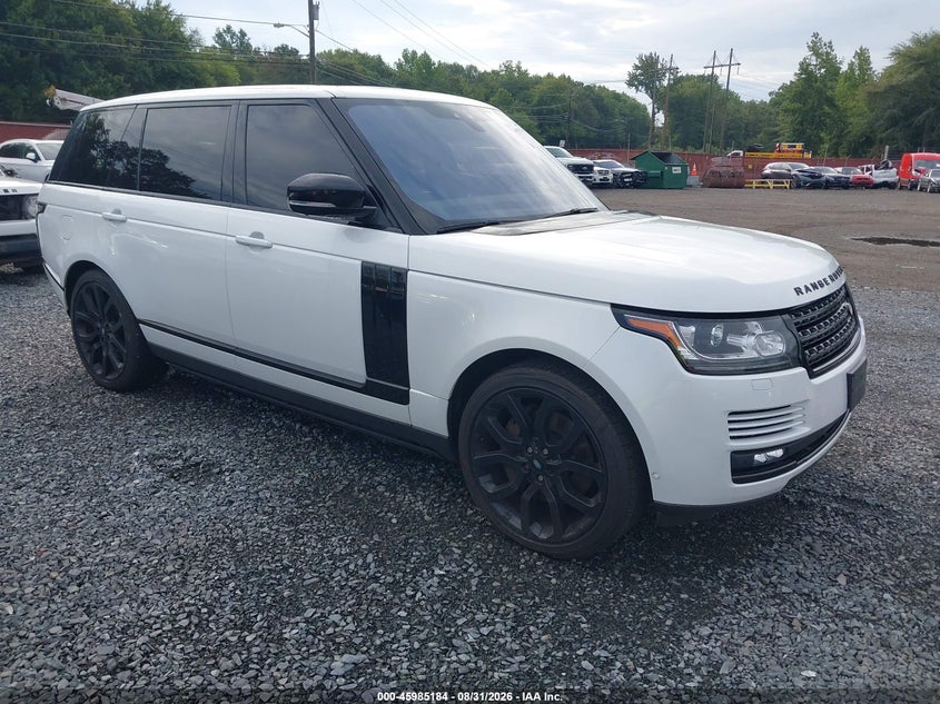 2017 LAND ROVER RANGE ROVER auction photo 1