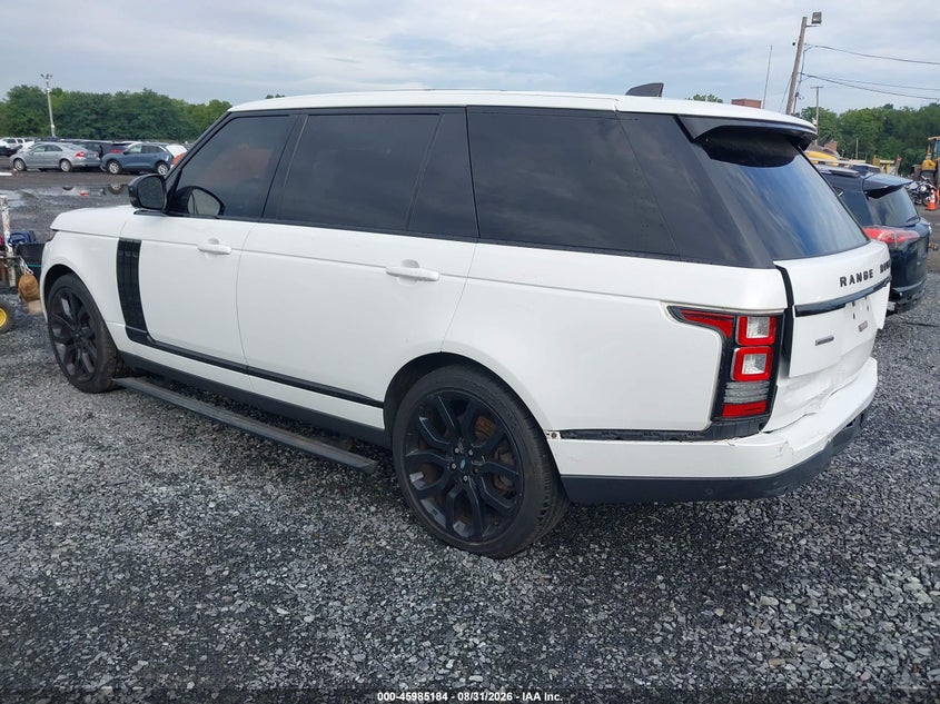 2017 LAND ROVER RANGE ROVER auction photo 3